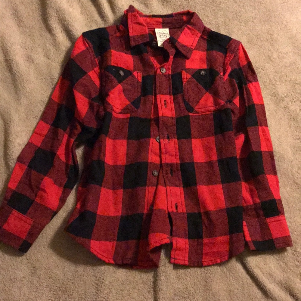 Boys Buffalo Plaid XS